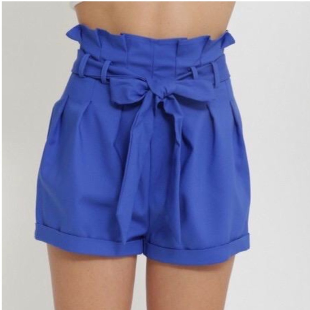Blue shorts